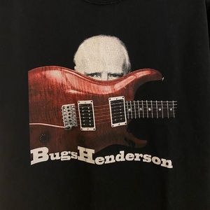 Vintage Bugs Henderson Blues Guitarist Concert Band Tee